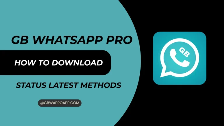 GB WhatsApp pro download status